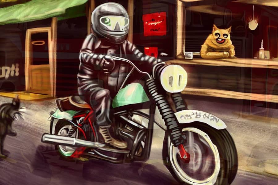 Анекдоты про байкеров