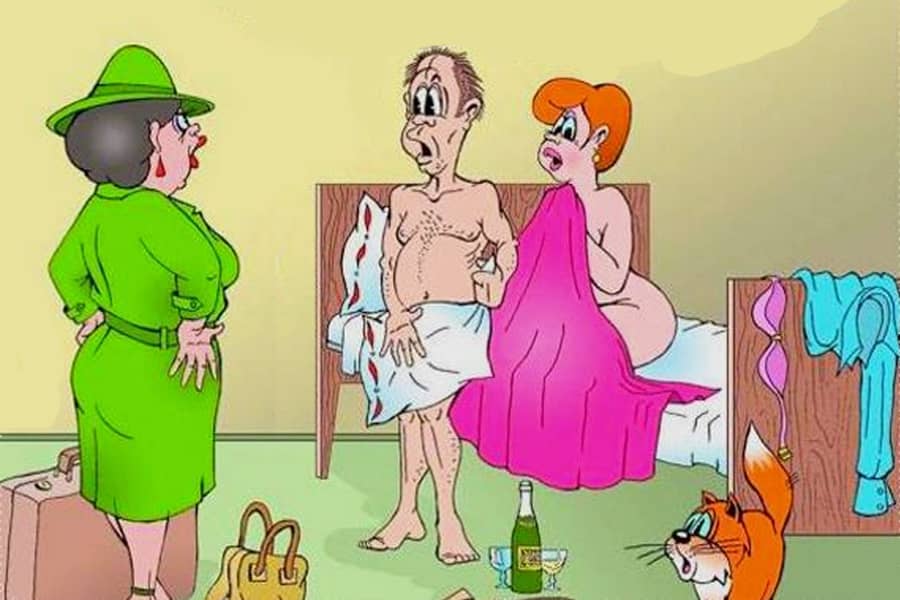 Анекдоты про измену